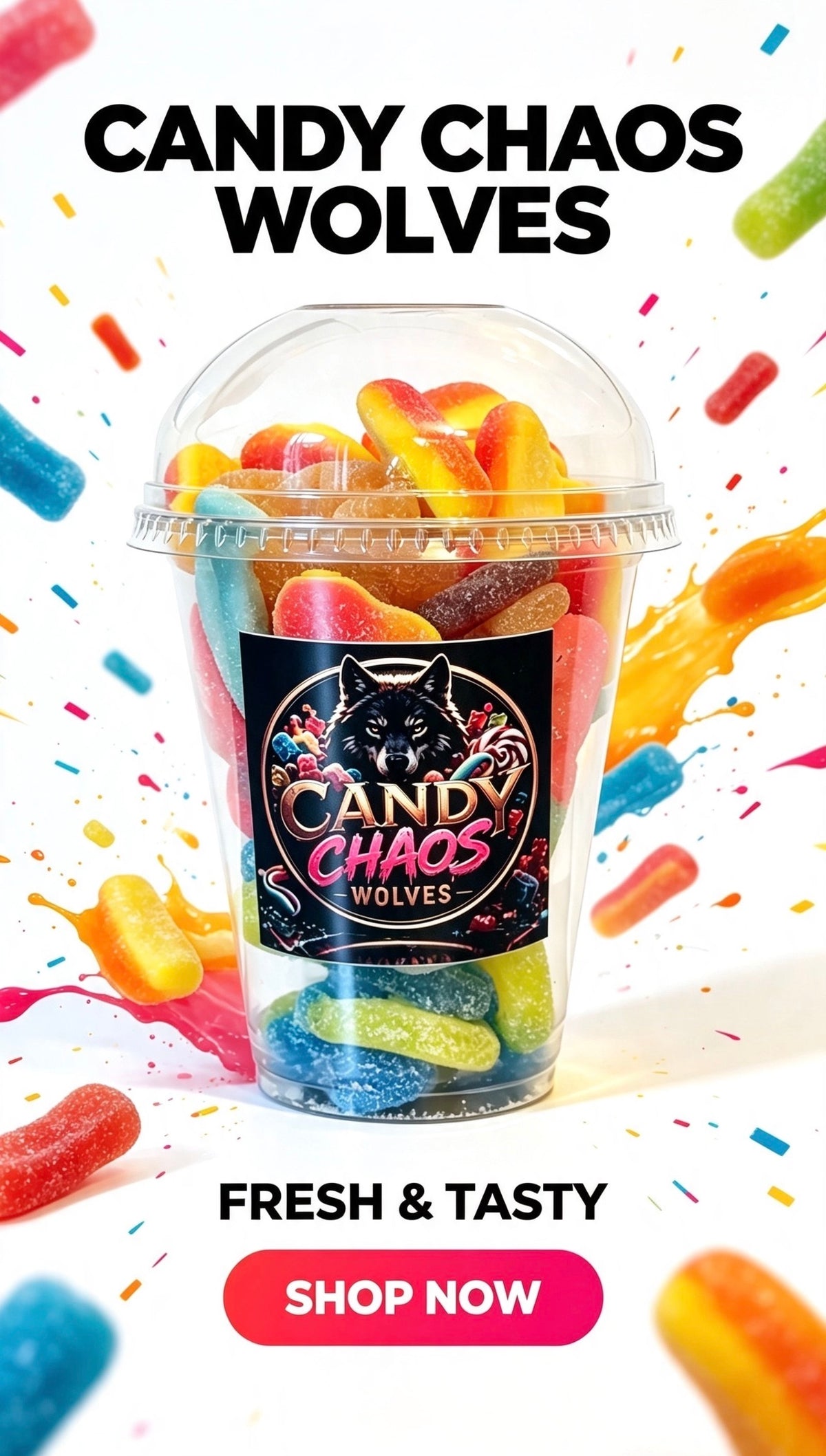 Mega mix pick and mix sweets 300g