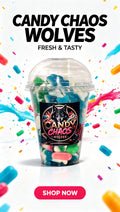 Jelly Pick & Mix Sweets 300g | Soft Jelly Candy Assortment | Candy Chaos Wolves